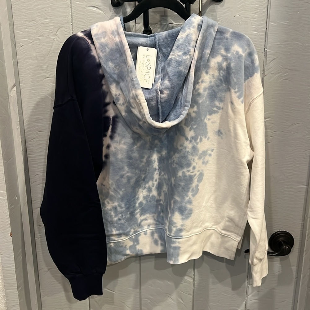 NWT L*Space Cropped Hi Low Hoody Small - Picture 3 of 5